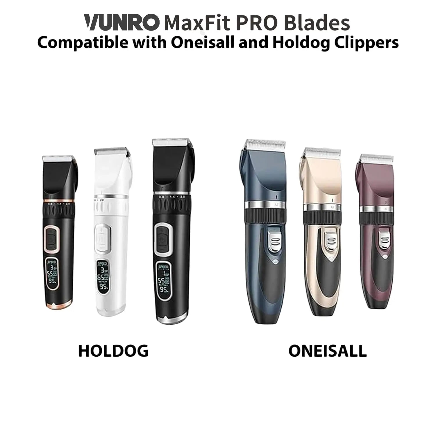 4F MaxFit PRO Dog Trimmer Blade (9.5 mm) by VUNRO